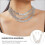 2Jgo Collar Y Pendientes Con Para Decoración 6