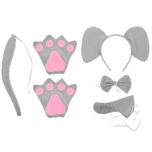 4Jgo Orejas Y Animal Colorida Para Disfraz Y Fiestas