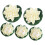 15Ud Artificiales Flotantes Para Decoración En 10