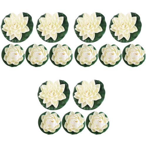 15Ud Artificiales Flotantes Para Decoración En 2