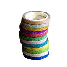 24Ud Washi Glitter Multicolor Para Decorar Y Envolver