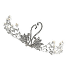 2Ud Adorno De Pelo Con Pedrería Plata Para Bodas Y Celebraciones
