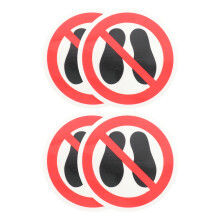 12Ud Stickers Vinilo Rojo No Fáciles De Aplicar Para Superficies