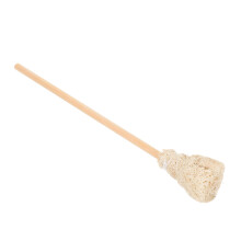 3Ud Esponja Cocina Mango Largo Uso Doméstico Color Marfil
