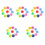 150Ud Bolas De Para Eventos PP Plástico Colores Diversos 5