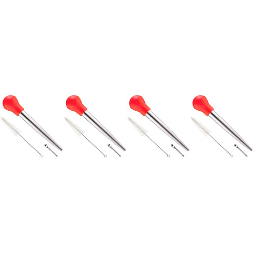 4Jgo Kit Inyector De Sabor Para Cocina Con Aguja Para Carne Multicolor 2