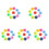 150Ud Bolas De Para Eventos PP Plástico Colores Diversos 4