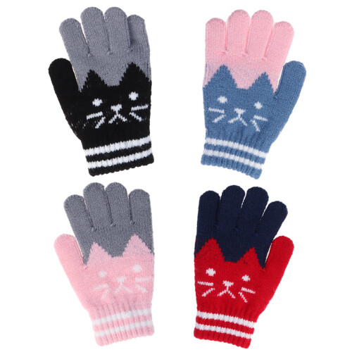 2Pièces Noir Tricot Hiver Enfants 2