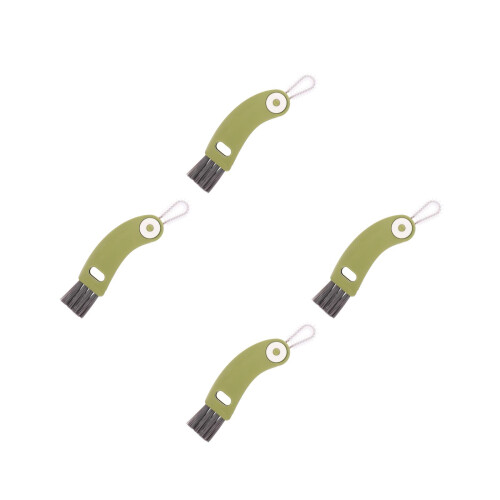 4Pièces Compacte Vert Nettoyage Couvercle Bouteille 2