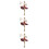 3Pz Brosche Balletto Viola Con Cristalli Per Donne E 8