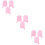 9Pièces Nettoyage Rose Simple Confort Usage 9