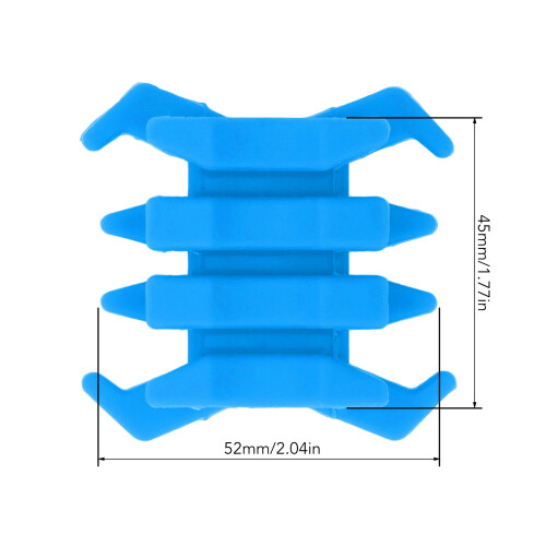 Compound Bow Vibration Damper - Blue Crab Rubber Stabilizer for Splitted Limb 1