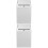 2Pcs Sturdy White Iron Wall Mount Mailbox Retro Locking Letter Box 7