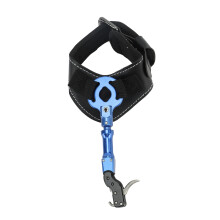 360 Rotation Archery Release Aid with Adjustable Wrist Strap & Sponge Pad