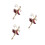 3Pz Brosche Balletto Viola Con Cristalli Per Donne E 10