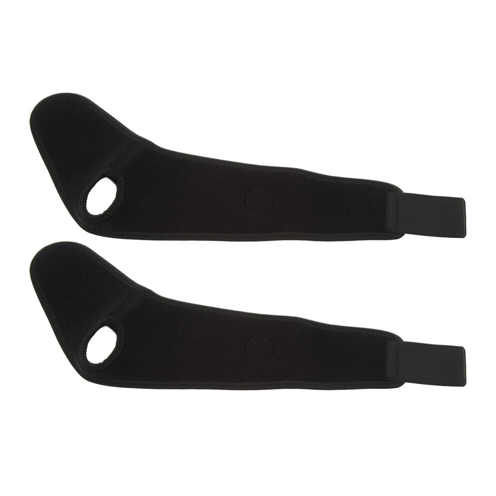 2PCS Breathable Nylon SBR Wrist Compression Strap Support Brace (One Size)
