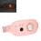 Bandeau chauffant portable pour menstruation avec vibration et modes ajustables - Rose 12