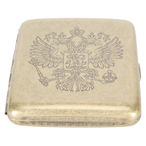 Compact & Retro Metal Cigarette Box for 20pcs with Easy Open