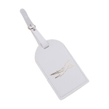 Anti-lost Luggage Tag Adjustable Lanyard Suitcase Tag-White