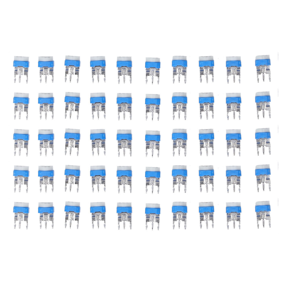 Assorted 100 Pcs Rm065 Variable Resistor Kit: 10 Values 500R-1M 6911370601251