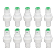 Quick Connector For Water Filter Systems, 3/8 Inch Pushfit Fitting With High Quality POM Material And Wide Application In RO System