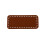 Pu Leather Handmade Bottom Solid Color DIY Crochet Bag-Brown 1
