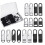 33Pcs Zipper Pull Replacement Repair Kit Slider Pull Tab 1