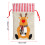 Weihnachts-Geschenkverpackungsbeutel,-Schneemann 4