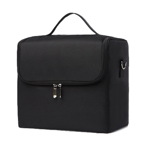 Make-up-Tasche, handgehalten, große Kapazität,-Schwarz