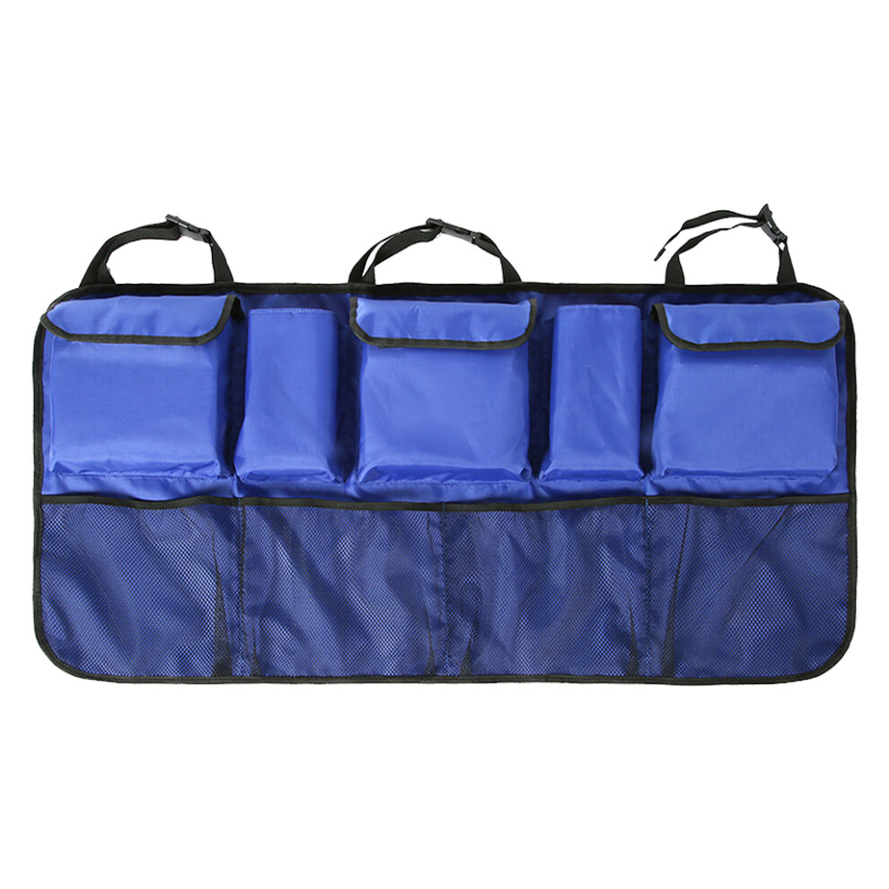 Universal Car Trunk Back For Seat Hanging- Upgraded Version Blue 7732001094346