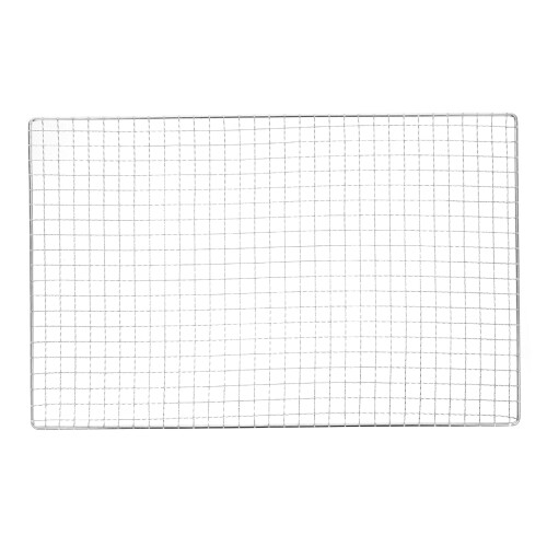 2Stk Grillmatten Silber Bbq Grill Mesh Robust Und Zu