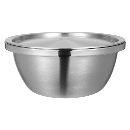 2Sets Silber Rührschüssel Für Backen, Und Servieren