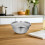 2Sets Silber Rührschüssel Für Backen, Und Servieren 7