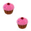 2Stk Ringbox Rosa Schmuckkasten Mini 2
