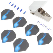 4Sets Mini-Lochstanzer Metall, Tragbar Für Papier, Büro, Zuhause, Bunt