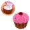 2Stk Ringbox Rosa Schmuckkasten Mini 1