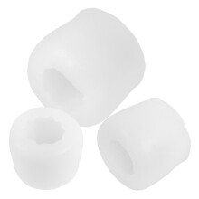 6Stk Silikon Kürbis Muffin Fondant Kuchenform Transparent