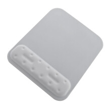 4Stk Ergonomisches Mauspad Grau Mit Handgelenkstütze Fürs Büro Gaming