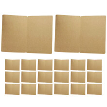 60Stk Blanko Grußkarten 5x7 Khaki Kraftpapier Rustikale Karten Basteln