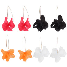 8Paare Blüten Ohrringe Damen Alltags- & Festohrringe