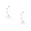 2Pcs Clear Plastic Doll Stand Easy to Use Desktop Display Figure Rack 6
