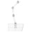 2Pcs Clear Plastic Doll Stand Easy to Use Desktop Display Figure Rack 3