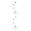2Pcs Clear Plastic Doll Stand Easy to Use Desktop Display Figure Rack 8