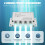 Transceptor Balun de VíDeo Passivo UTP de 4 Canais 4