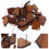 60Ud Bases De Pendientes De Madera Para Decoración Estilo Café 6