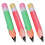 20Ud Globos Lápiz Inflables PVC Multicolor Para Decoración Escolar 1