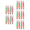 20Ud Globos Lápiz Inflables PVC Multicolor Para Decoración Escolar 4