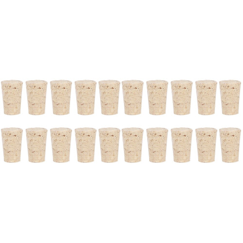 20Ud Tapones Para Vino Beige De Madera Con Que Conserva Sabor 2