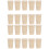 20Ud Tapones Para Vino Beige De Madera Con Que Conserva Sabor 6