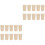 20Ud Tapones Para Vino Beige De Madera Con Que Conserva Sabor 4